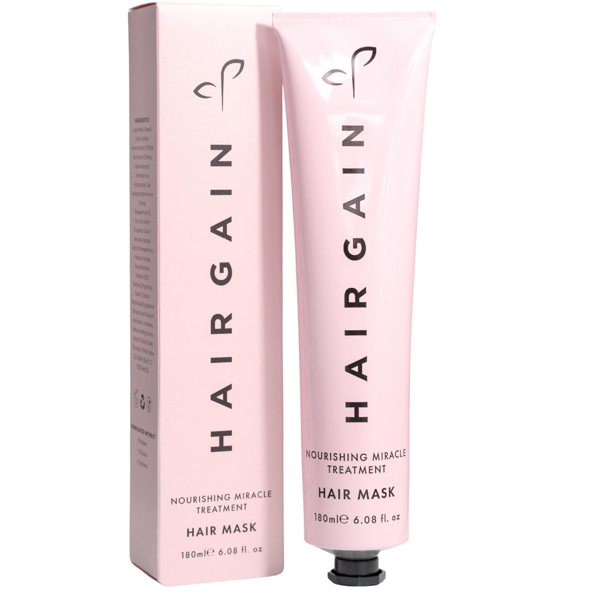 Hair Gain Nourishing Hair Mask - Intense Long-Lasting Hydrating Hair Mask for Dry Damaged Hair, Increased Hair Growth - Deep Conditioning, Moisturising Hair Treatment, Frizz Control, Curly Hair 50ml