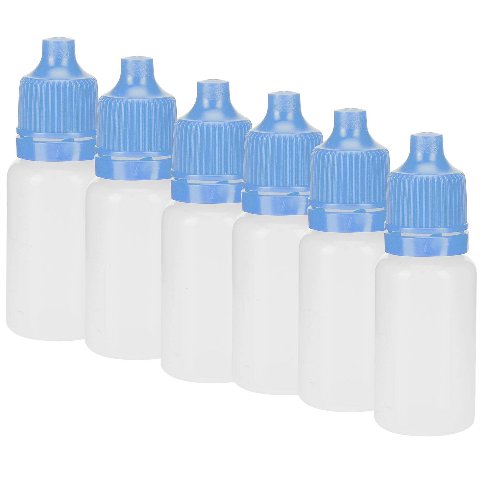 Drop Bottle, Eye Drops Container, Empty Eye Drops Container, Eye Drops Bottle, 10ml 50Pcs Professional for Eye Drop Liquid Durable Home(blue)