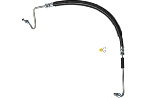 Edelmann 92082 Power Steering Pressure Hose: Replacement for - 2012-00 GM; Suburban, Yukon, 07-03 Hummer H2, 06-02 Avalanche, 00-99 GM; Silverado, Sierra; W/Hydroboost, Black
