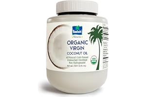 "Parachute Naturalz Organic Virgin Coconut Oil | Cooking Oil, Hair Oil, Body Oil & Oil Pulling | Cold Pressed | Unbleached | Unrefined | Non-Hydrogenated | MCT Oil | USDA Certified | 32 Fl. Oz | Plastic Jar"