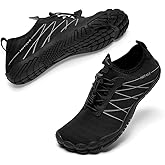 HIITAVE Men Barefoot Water Shoes Beach Aqua Socks Quick Dry for Outdoor Sport Hiking Swiming Surfing