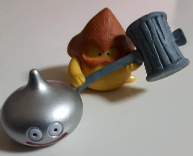 Amazon Co Jp ドラゴンクエスト メタルスライムブラウニー フィギュア2個セット 約2 3cm マスコット グッズ ホビー 通販