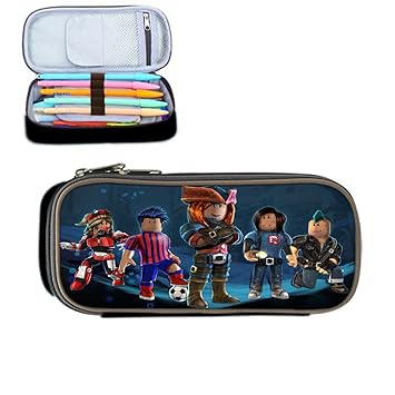 Roblox Avatar Games Zipper Morty Super Large Capacity Pen Box Pencil - 