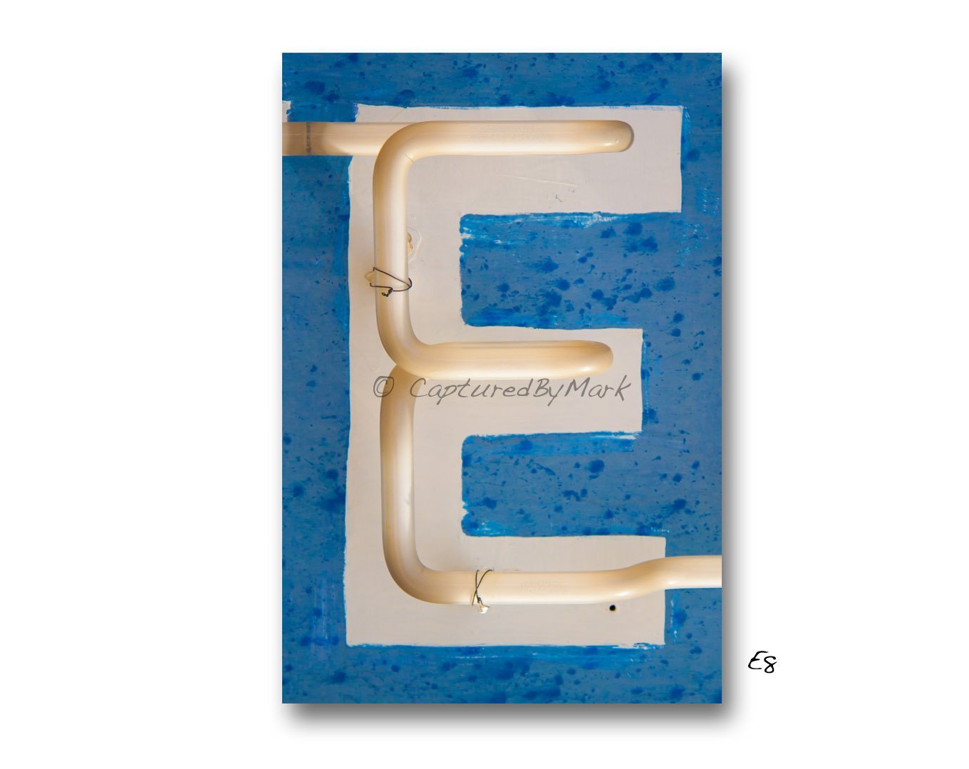 Amazon Com Letter E Letter Art Vintage Vegas Neon Sign Letters 5x7 Handmade