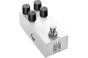 Donner Flanger Pedal for Electric Guitar, DIY Shell, Analog True Bypass Effects Pedal, Classic Jet & Chorus Modulation（EMBARK 09）