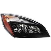 Aspaton Halogen Headlight Assembly Compatible with Cascadia 2018-2023 | A6601512005 Front Headlamp Right Passenger Side
