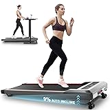 FUNMILY Walking Pad with Auto Incline, 4 in 1 Under