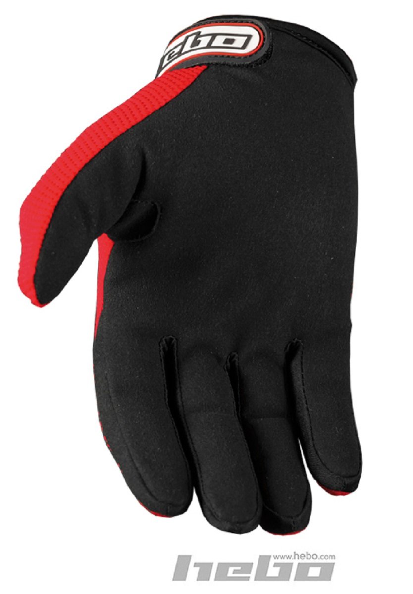 XL HEBO HE1158RXL Trial Toni BOU II Guantes Rojo