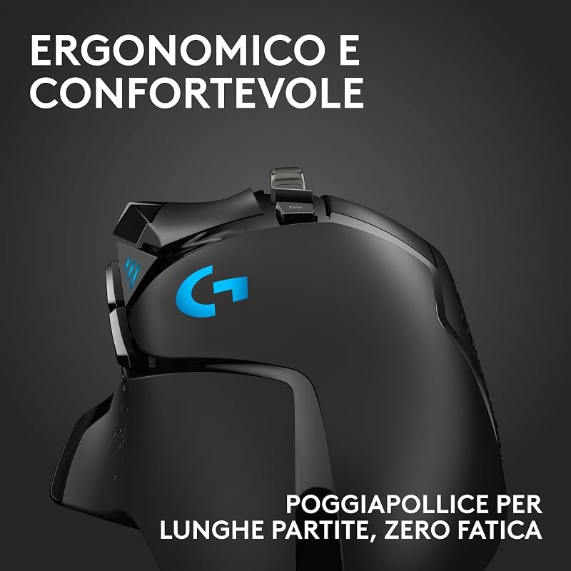 G502 HERO Mouse Gaming Prestazioni Elevate