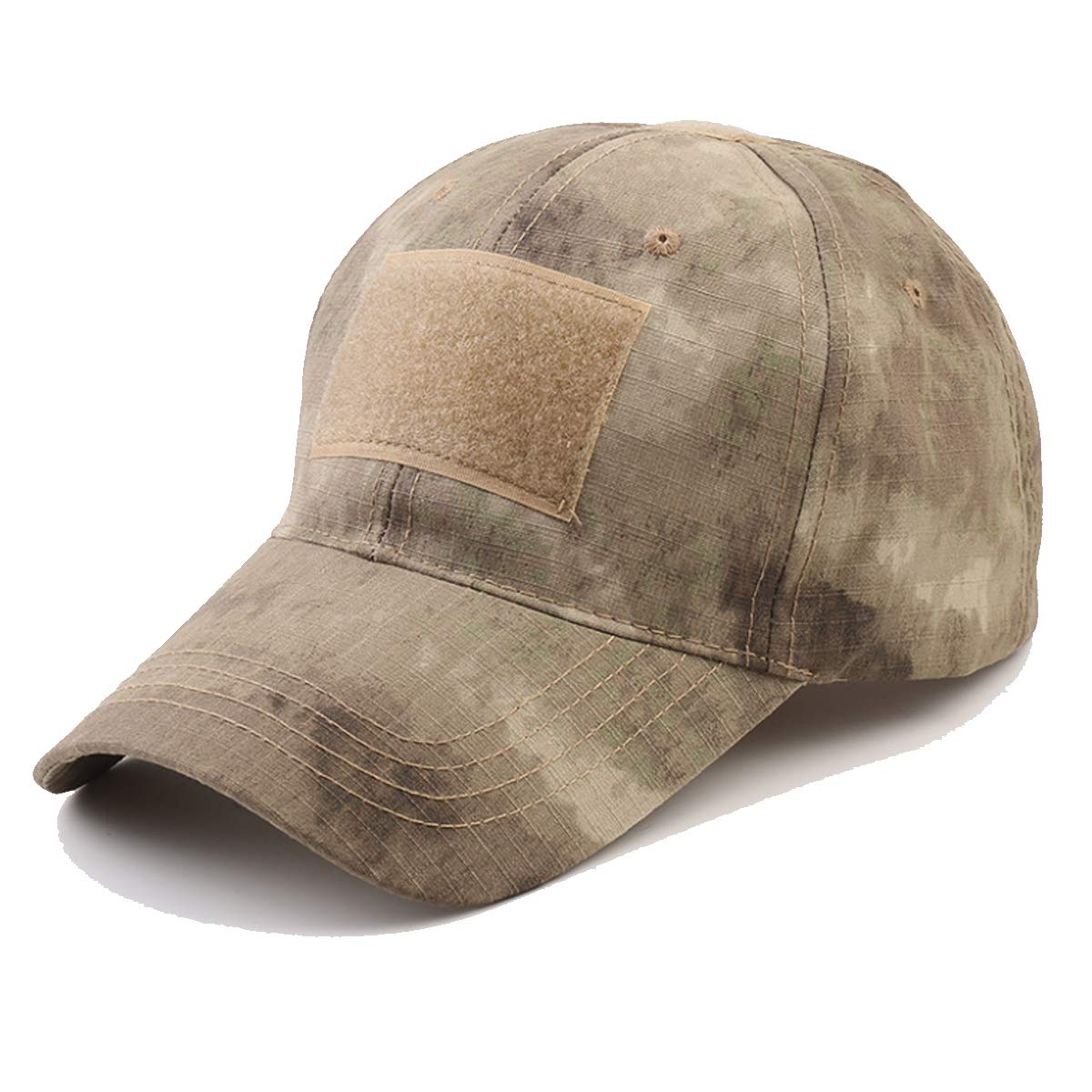 QMFIVE Tactical Baseball Cap, Multicolor Camouflage Sunscreen Chapeau Hat for Airsoft Paintball Climb Camping Hunting Outdoor (ATAC)