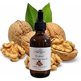 Emilia Organics Walnut Kernel Oil, Organic, Cold Pressed, Unrefined, Natural, 2 Fl Oz