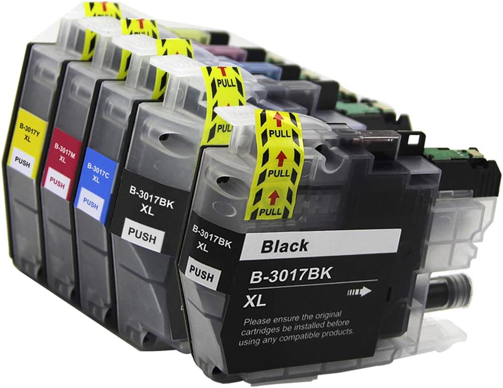 ArtiTech Premium 5 Packs Brother LC3017 LC3017XL LC 3017 XL Ink