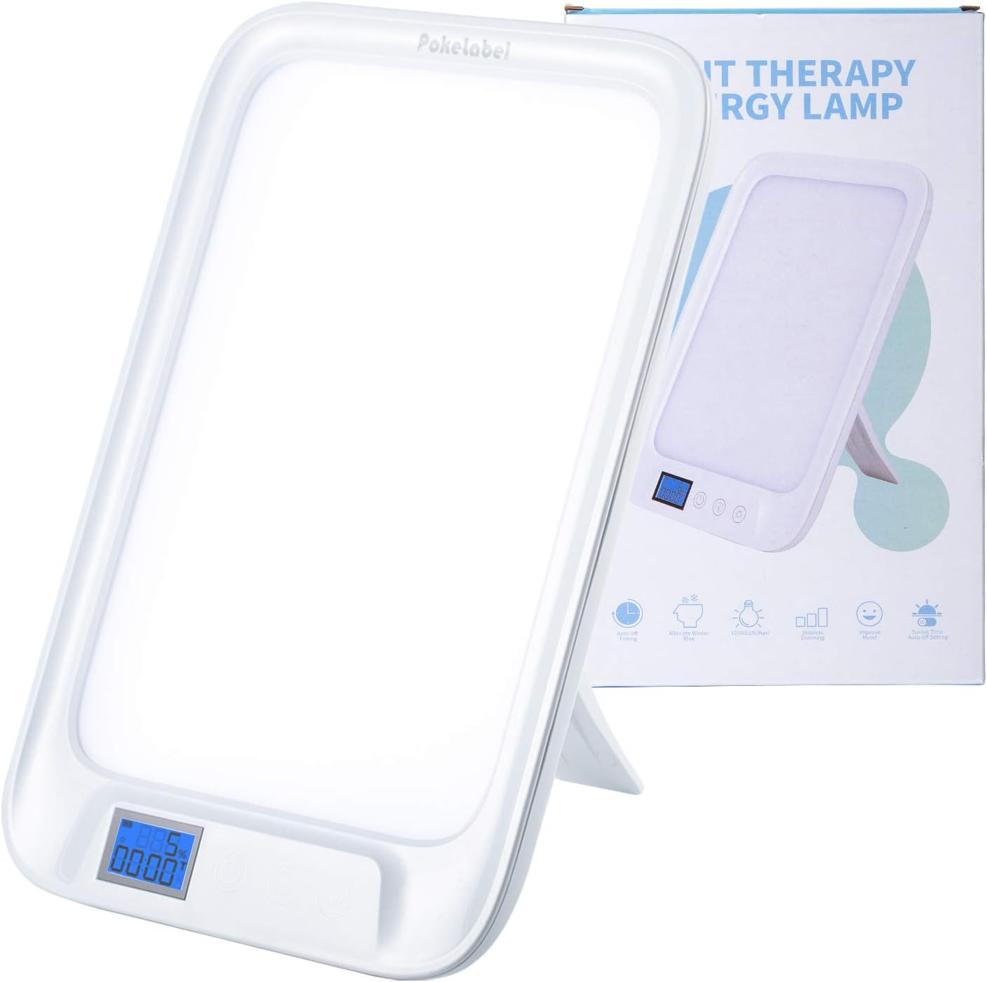 SAD Lamp for Depression, Daylight Lamp Bright Light Therapy Lamp with