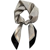 MEISEE 100% Pure Mulberry Silk Scarf 27"'x27(in) Square Scarf Head Scarf Neck scarf Headscarf for Women with Gift Packed