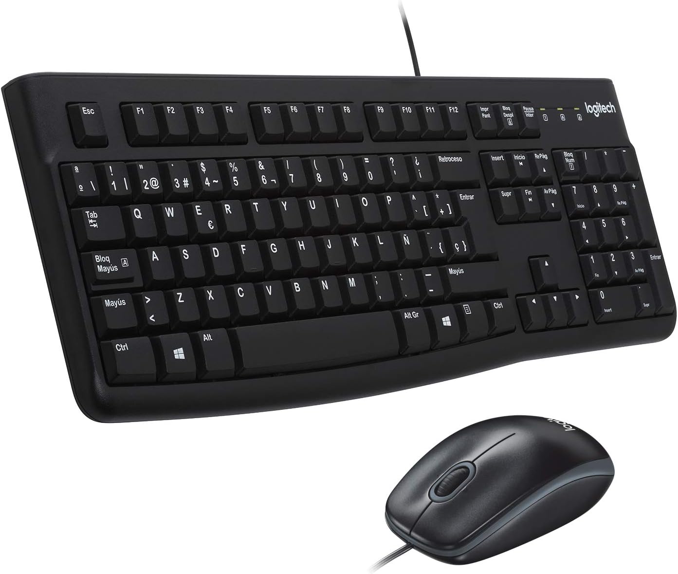 Pack Logitech MK120 con teclado y ratón por sólo 15,98€ ¡¡52% de descuento!!