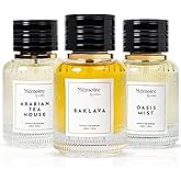 Azha Memoire Collection Baklava, Arabian Tea House & Oasis Mist Extrait de Parfum Sprays 100ml (3.4 oz)