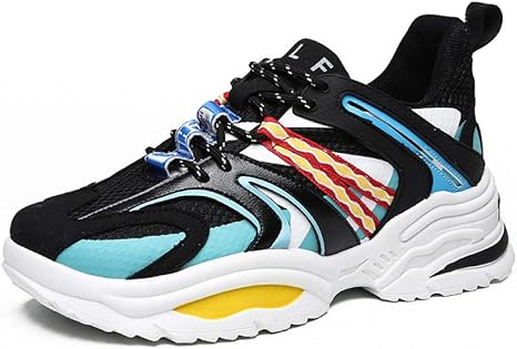 colorful athletic shoes