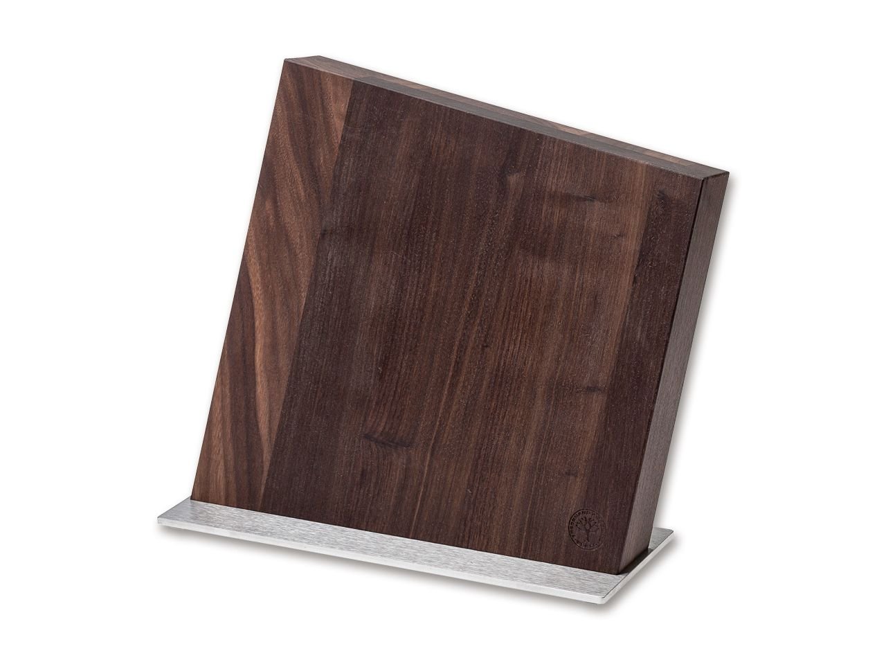 Böker Square Knife Block Walnut