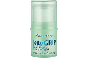 essence | Jelly Grip Under Eye Primer Stick | Hydrates, Cools & Grips for a Crease-Free Finish | Infused with Hyaluronic Acid and Panthenol | Vegan & Cruelty Free