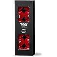 TAG Color Studio Votive Candles Set Of 12 cranberry Smokeless Paraffin Wax, Burn Time 5 Hrs Red