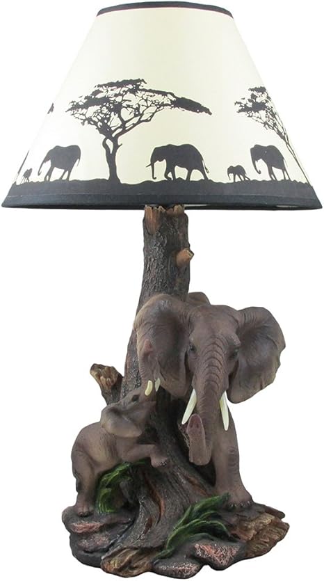 safari table lamp