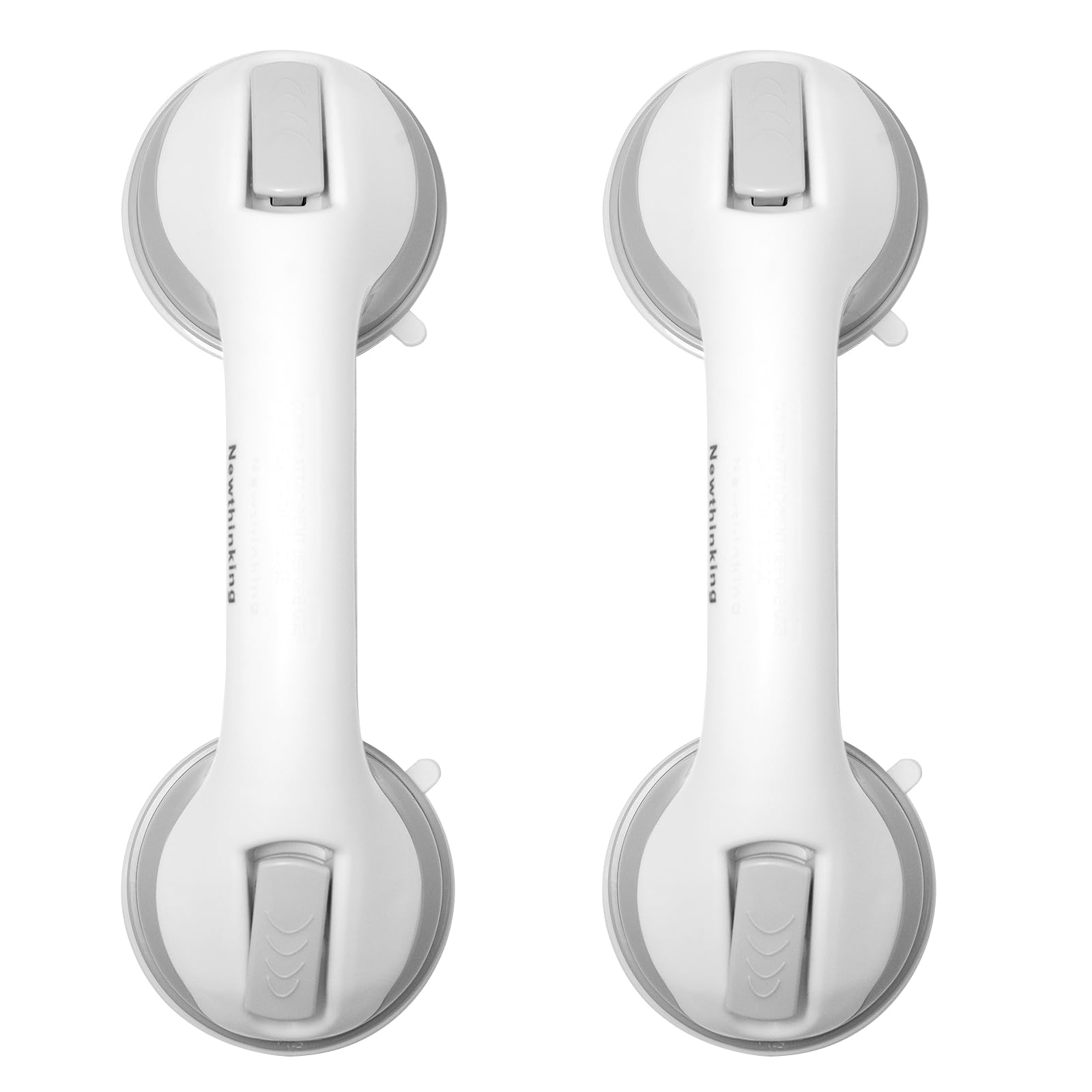 Newthinking Suction Bathroom Grab Rails, Portable Mobility Aids Safety Handle with Suction Cup Fitting, for Bathroom, Children and Disability Aids (2 Pack)