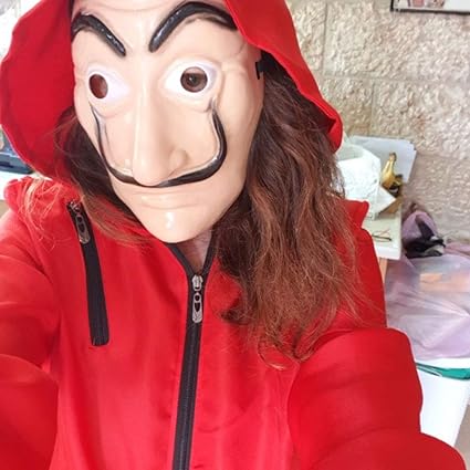 Adulti Abbigliamento Yissma La Casa De Papel Costume Vestiti Dali Tuta Ladro Costume Da Casa Dei Soldi Salvador Papel Denaro Denaro Festa Di Halloween