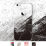 DowBier iPhone Bottom Decal Vinyl Skin Sticker Cover Anti-Scratch Decal for Apple iPhone (Black and White Ink, iPhone 6/6s)