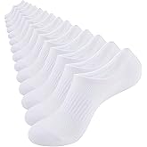 eallco No Show Socks Womens Cotton Non Slip Low Cut Thin Ankle Short Casual Invisible Socks 7 Pairs