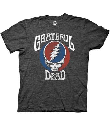 Grateful Dead SYF Steal Your Face White T-Shirt, Small | Amazon.com