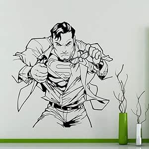 JXMN Hombre Caminando Mochila Material patrón Pegatinas de Pared Home