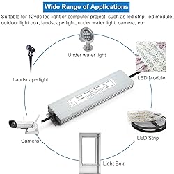 LED Power Supply 150 Watts LLTOP Waterproof IP67