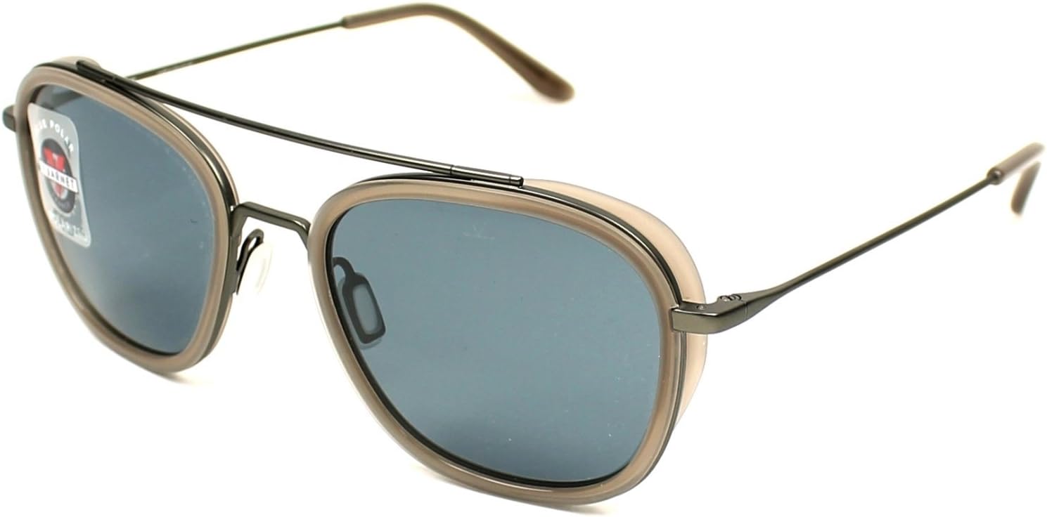 Vuarnet VL1615 0004 (Gun - Transparent Grey with Grey polarised lenses)