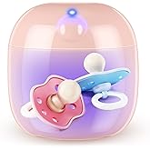 Qualirey Portable Pacifier Disinfection, Mini UV Light Disinfection, 99.99% Disinfection in 3 Mins, USB Rechargeable, Mini UV