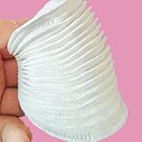 ZHIYE Cotton Pads 400pcs Non-Fleecing Double Sided Makeup Remover Pads view 4