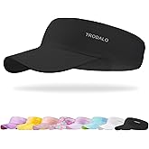 Trodalo Kids Sun Visor Hats for Girls Boys, Lightweight Cooling Stretchy Visor, Packable Sports Hat for Running, Tennis, Golf