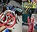 70 PCS Open Barrel Terminals, Icstation Copper Wire Lugs Battery Cable Lugs 10A 20A 30A 40A 50A Current Capacity Wire Crimp Copper Terminal Connerctor