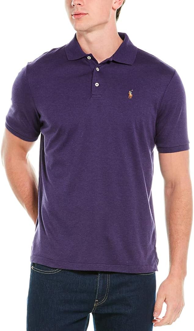 Polo Ralph Lauren Men Classic Fit Interlock Polo Shirt at  Men’s Clothing store