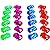 Dazzling Toys 2" Pull Back & Let Go Racer Cars - Pack of 12 Cars - Assorted Car Colors- Great Christmas Gift Idea