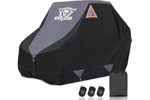 XYZCTEM UTV Cover,Outdoor Waterproof All-Weather Protection UTV Cover Compatible with Polaris RZR Can-Am Yamaha Honda Kawasak