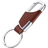BAKUN Premium Handmade Car Leather Valet Keychain Key Organizer For Men Women, Home Key Chain Key Ring Key Holder