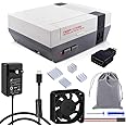 GeeekPi RETROFLAG NESPi 4 Case, with SSD CASE,USB-C Power Supply,HDMI Splitter Switch & Cooling Fan & Heatsinks for Raspberry Pi 4 Model B