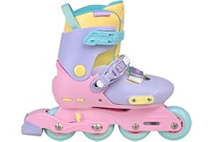 C SEVEN C7skates Nostalgic Jr. Inline Skates for Girls, Boys, and Youth