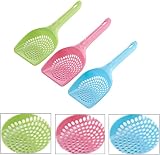 YYchan 3 Pcs Cat Litter Scoop Durable Cat Litter Shovel Pet Cleaning Tool view 3