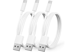 USB to USB C Cable 3-Pack, 3ft Car Carplay Cable, PD Fast Charging USBA to USBC Cord Compatible with iPhone 17 16 15 Pro Max 