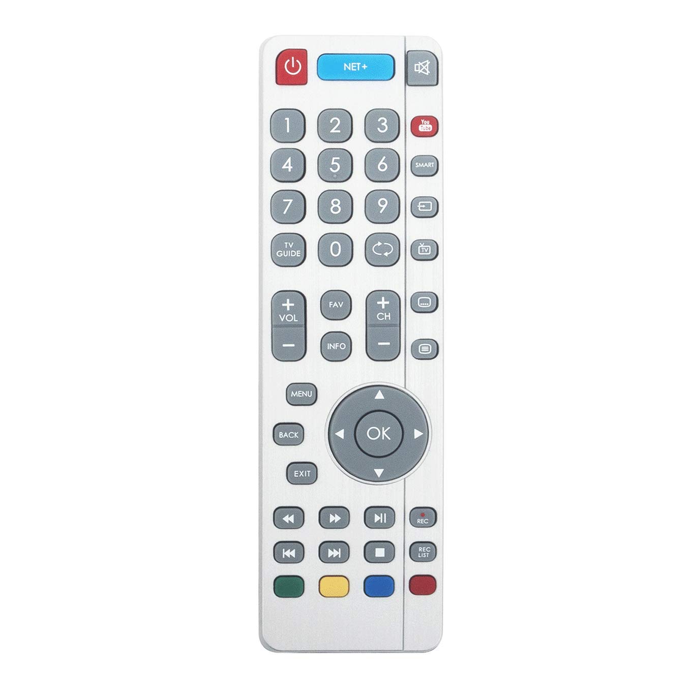 VINABTY SHWRMC0111 SHW/RMC/0111 Remote Control Replacement for TV LC-49XUF8772ES LC-49XUF8772KS LC-43XUF8772KS LC-55XUF8772ES LC-55XUF8772KS LC-65XUF8772ES LC-65XUF8772KS
