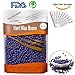 Hard Wax Beans, Hair Removal Body European Brazilian Pearl Waxing Beans For Women Men Include 10 Waxing Spatulas For Bikini, Eyebrow, Face, Armpit 17.6Oz Pack of 5