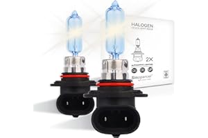 Sinoparcel 9005/HB3 Halogen High Beam Headlight Bulb,150% More Brightness Replacement for Standard 65W Bulb,Pack of 2
