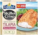 Gorton's, Skillet Crisp Tilapia Classic Seasonings with Lemon, 13.3 oz (Frozen)