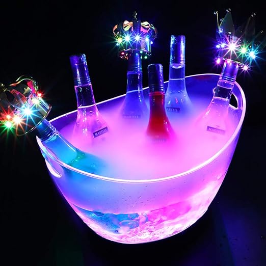 lighted ice bucket
